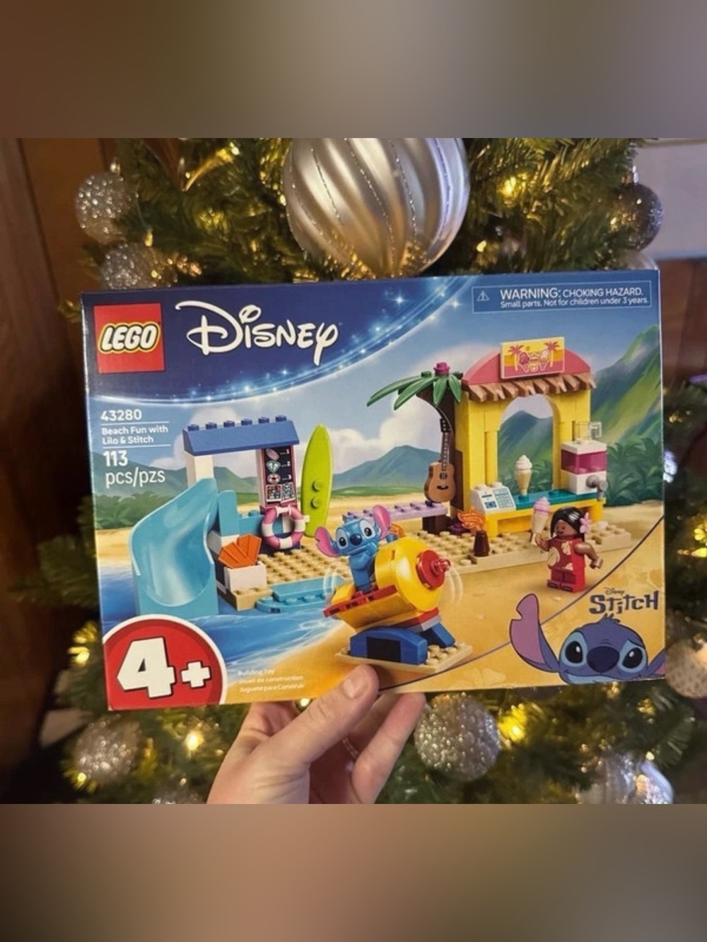 LEGO Disney Beach Fun with Lilo & Stitch - Blue, Yellow, Pink & Green